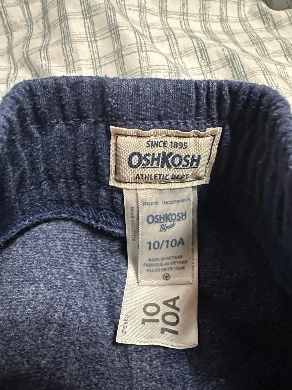 Bundle of two osh Kosh and one carters sweatpants